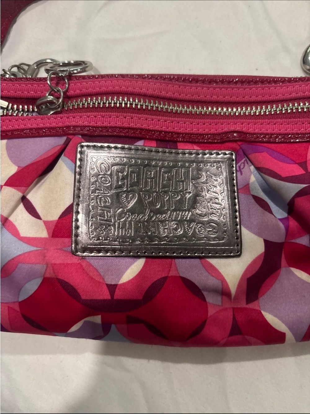 Coach Pink poppy Y2K handbag - Picture 2 of 7